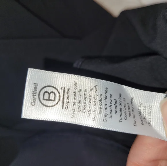 Athleta Dark Blue Wide-Leg Pants Size 6 Used Like New - Picture 11 of 11